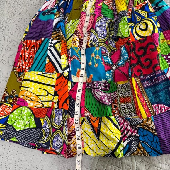 Grass Fields Bright Blockwork Skirt - Picture 2 of 4